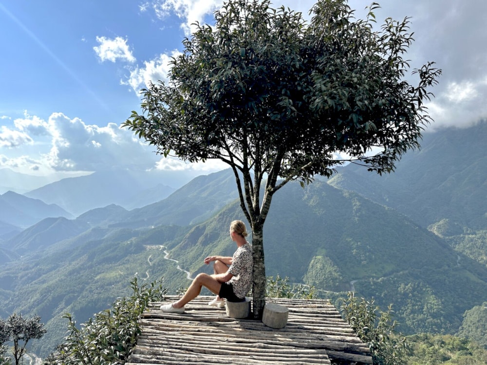 Each step across toward the trees feels like a gentle challenge to your nerves 